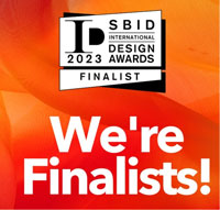 SBID Design awards, we're finalists!